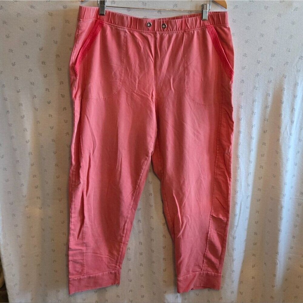 Saturday Sunday Women's Pink Jogger Pants Sixe XL